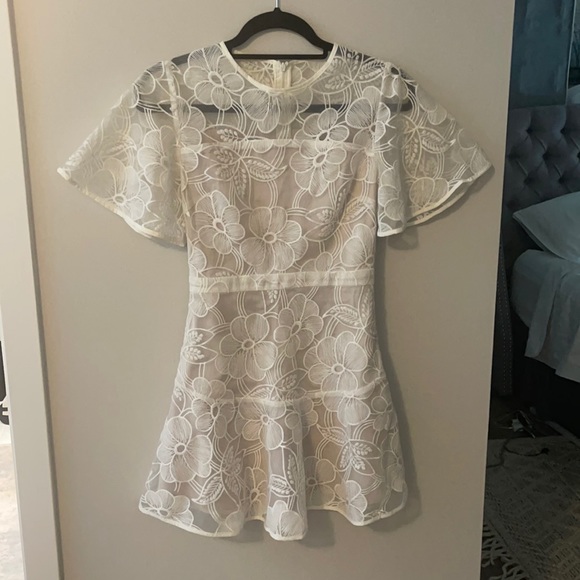 White Nordstrom Mini Dress - Picture 1 of 3